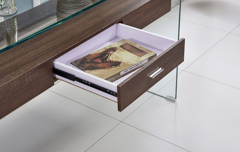 Консоль F-GW709 прозрачный/коричневый фото 4