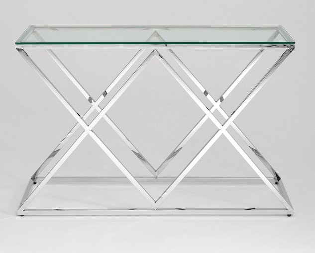 Консоль ИНСИГНИЯ 120*40 серебро фото 2