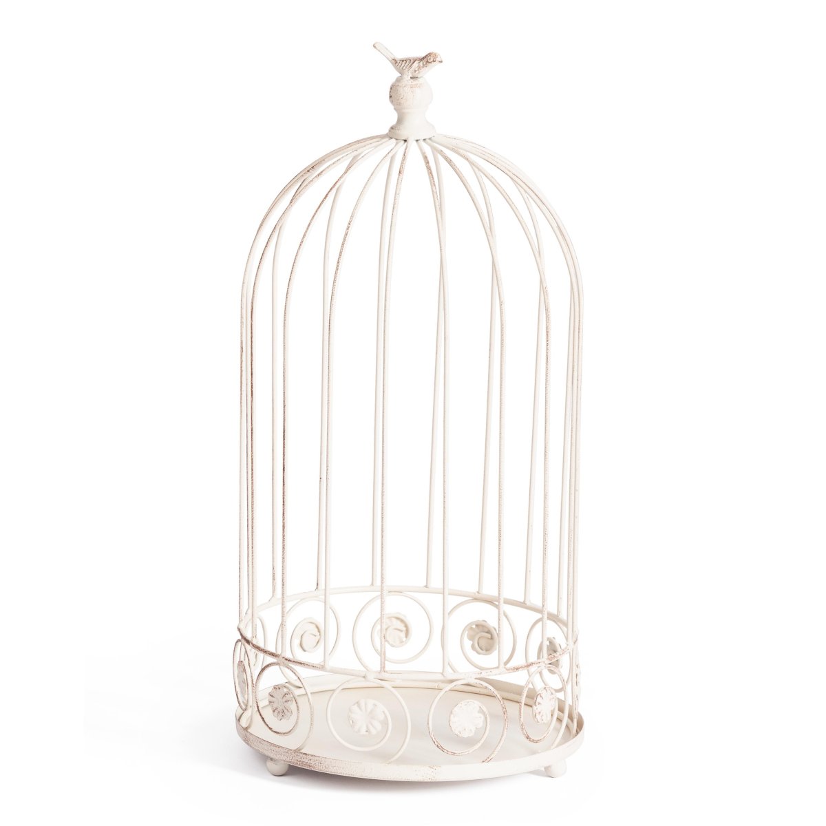 Цветочница Secret de Maison Селл/Cell (мод.PL08-10003) металл, 25х52см/20х45см, античный белый фото 2