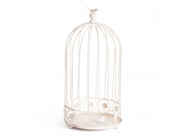 Цветочница Secret de Maison Селл/Cell (мод.PL08-10003) металл, 25х52см/20х45см, античный белый фото 2